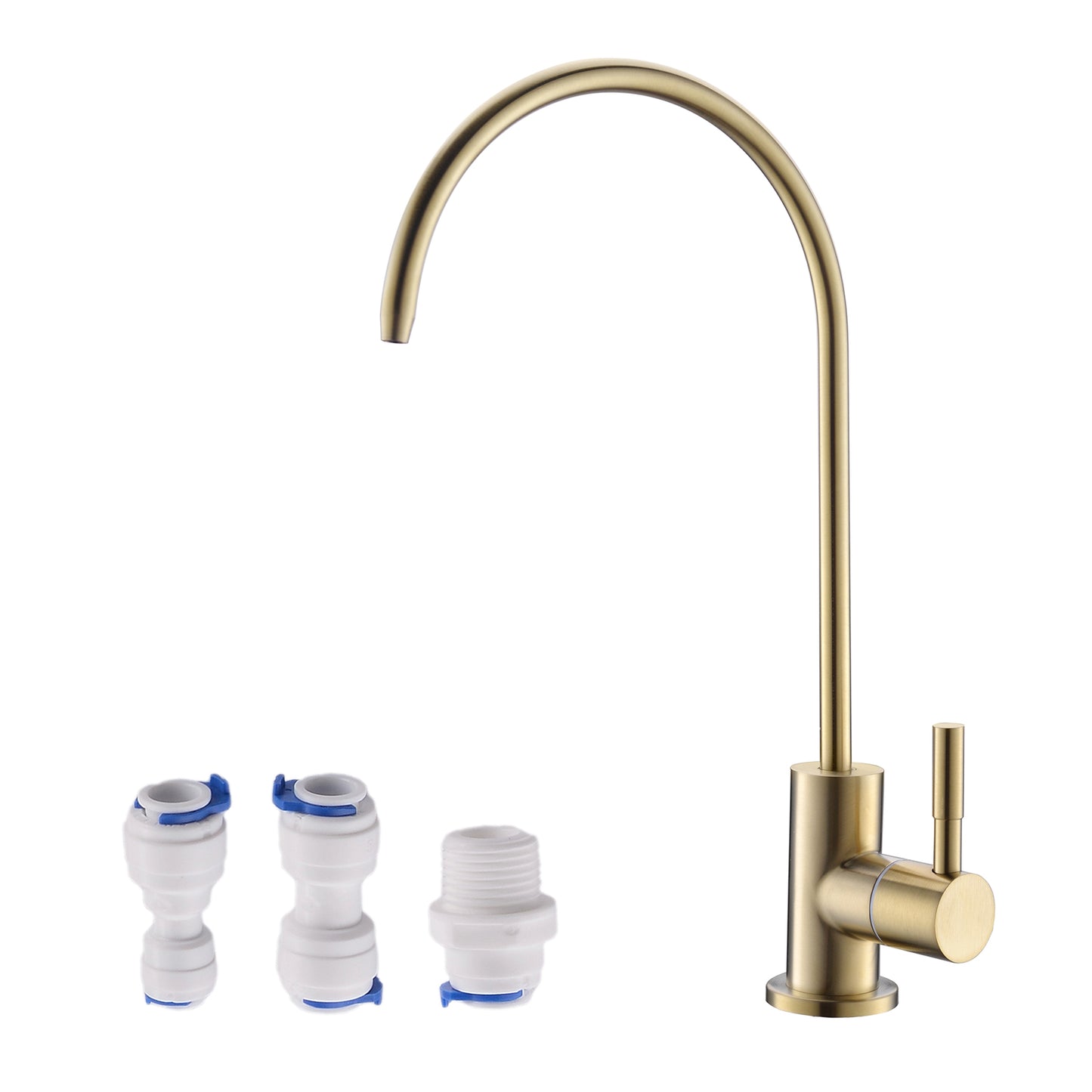 A601 SUS304 Stainless Steel filter faucet - one way drinking water tap (Brushed Gold)