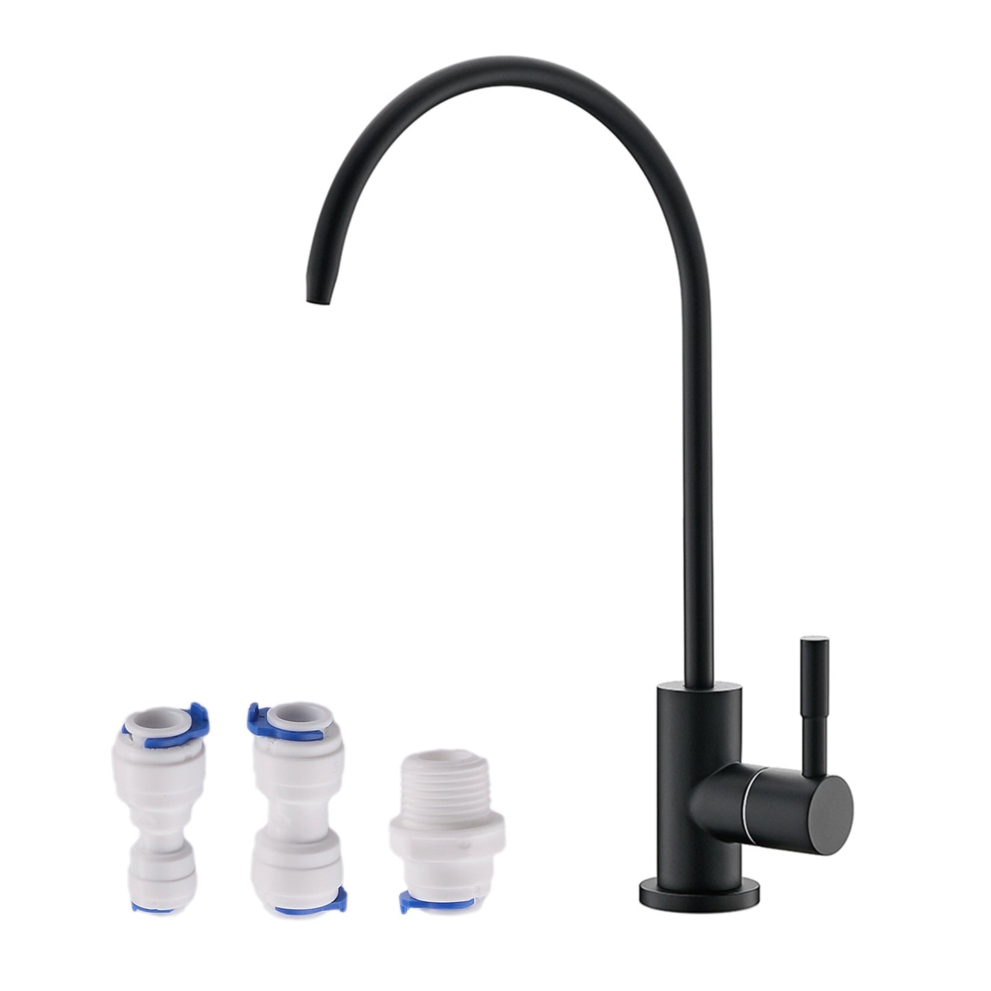 A601 SUS304 Stainless Steel filter faucet - one way drinking water tap (Matte Black)