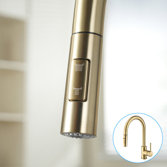 Pull down Spray for HV601 and HV501 pull-out kitchen faucet Brushed Gold